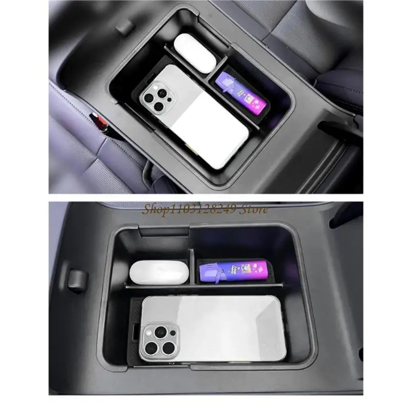 N5KD Car Armrest Storage Box Perfectly Fit for Specific Models Center Console Efficient Storage Solution