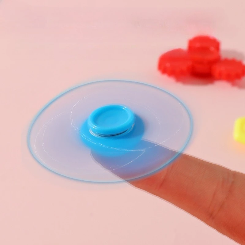 子供用ミニフィジェットスピナー回転おもちゃ手動回転ジャイロスコープ減圧おもちゃ楽しい指先ゲーム 1 個