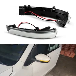 2pcs LED Turn Signal Light Side Wing Car Rearview Mirror Indicator Blinker Lamp for Volkswagen GOL G5 G6 G7 G8 Auto Accessories