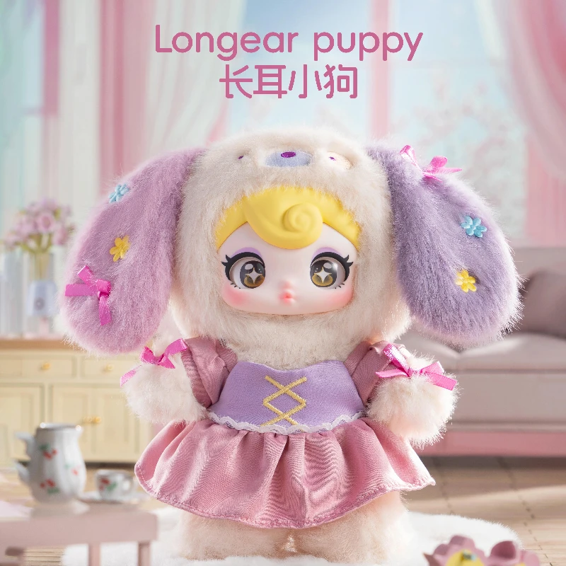 Original Sunnycoco Rebellious Sweetheay serie juguete de peluche caja ciega suave lindo juguete Kawaii Anime muñeca juguete para regalo