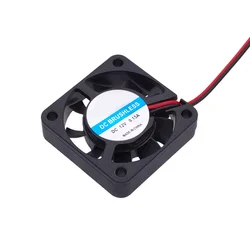 10PCS DC Brushless Fan with Two Lines 5V 12V 24V Industrial Cooling Fans Sleeve Bearing 40*10mm