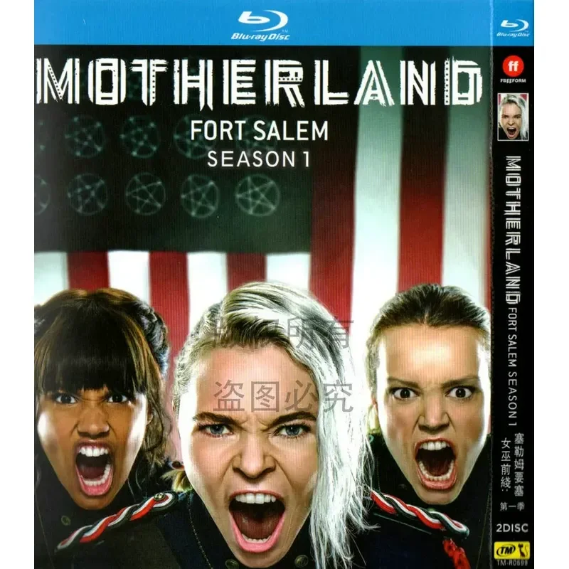 

Fantasy American TV Series Witch Front Salem Fortress Seasons 1 and 2 BD High Definition 1080p Blu-ray 4 Disc Set