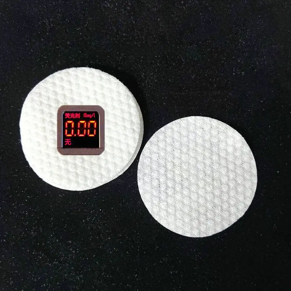 Round Makeup Remover Pads Pearl Texture Face Cleansing Sheets Soft Disposable Cotton Wipes For Daily Skin Routine