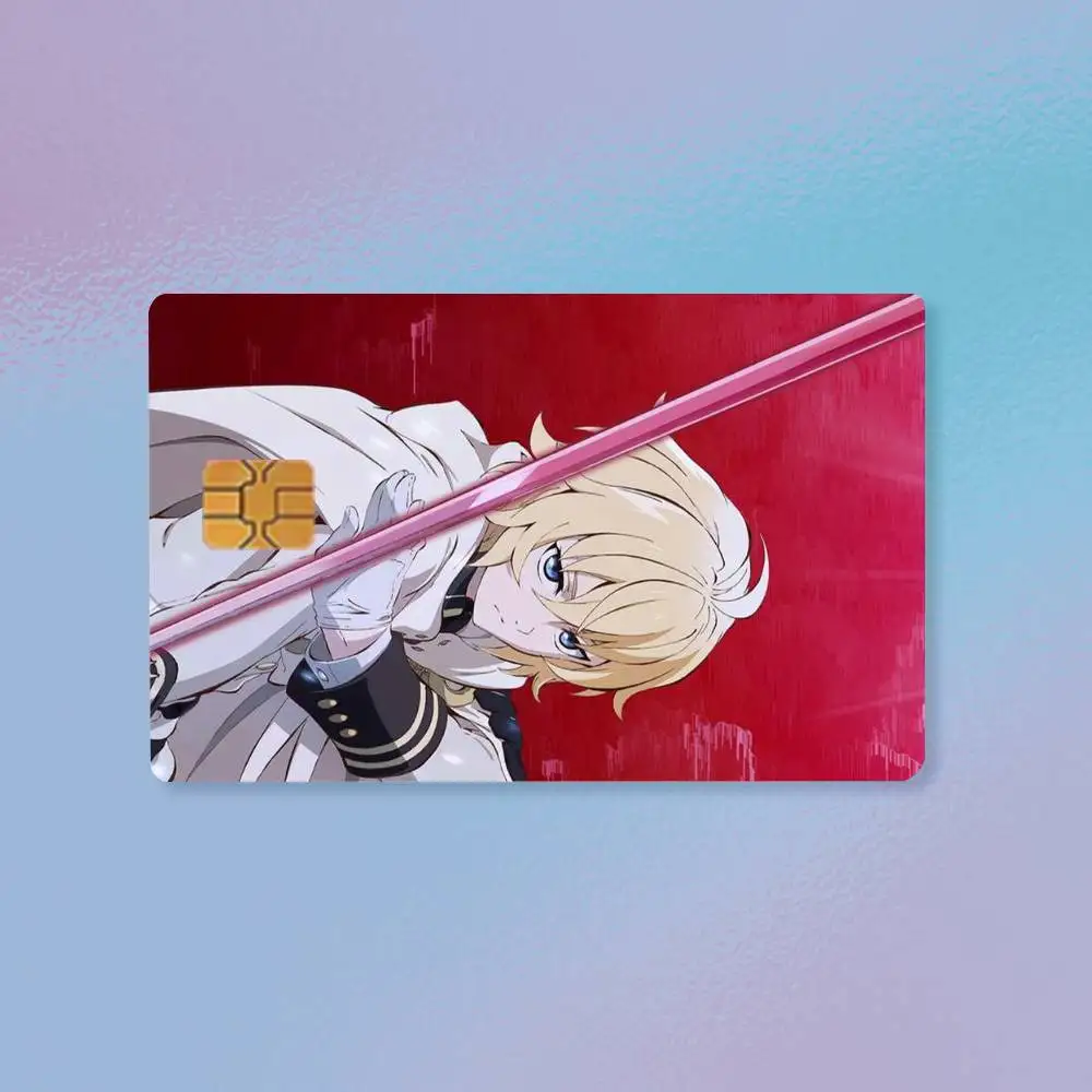 Seraph of the End  Credit Card HD Stickers Premium matte film effectively prevents fingerprints and daily abrasion.