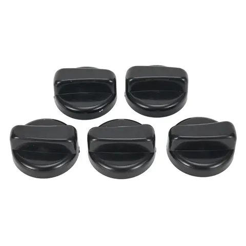 ปุ่มหมุนเตาแก๊ส 5 ชิ้น ขนาด 8 มม. ปุ่มควบคุมเตาแก๊ส ปุ่มพลาสติก ปุ่มหมุนเตาอบอเนกประสงค์ ปุ่มหมุนเตาแก๊สสำหรับเตาแบบตั้งโต๊ะ ใช้แทนปุ่มเดิม