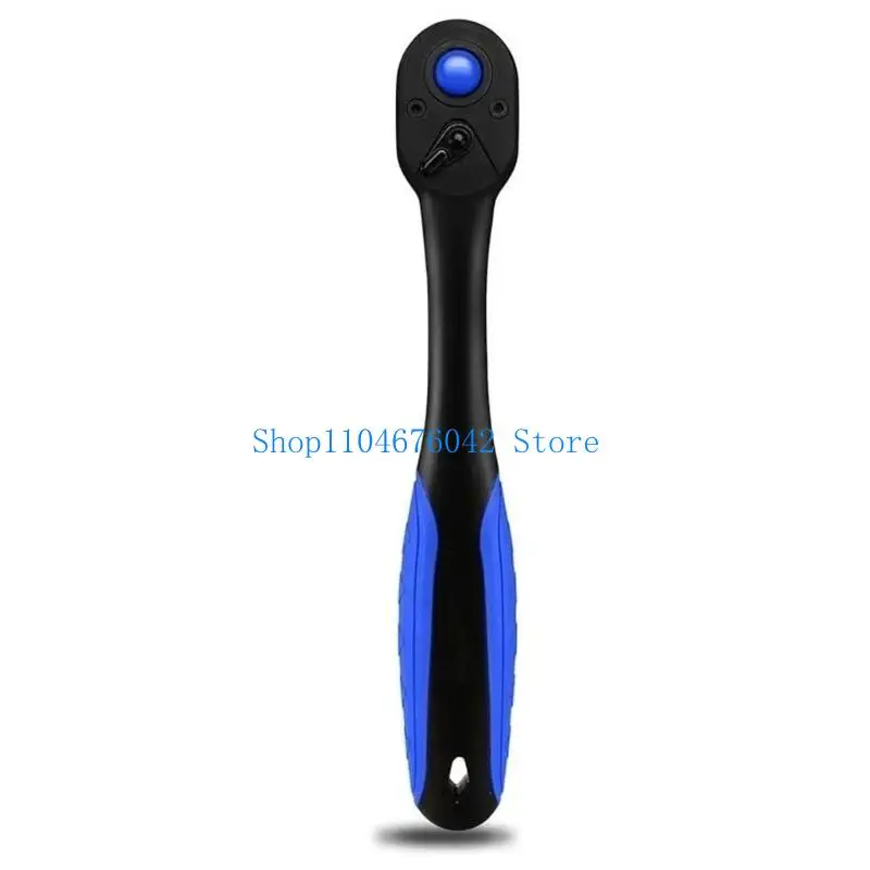 652F Profession Grade Ratchet Handle Ergonomic Antifatigue Grip 72 Teeth Mechanism Enhances Torques Transfer Efficiency