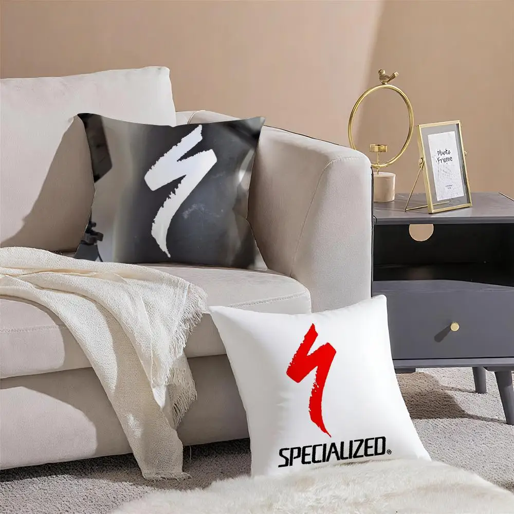 S-SpecializedE Cushion Cover Linen Pillowcase Cover Soft Decor for Sofa Home Room