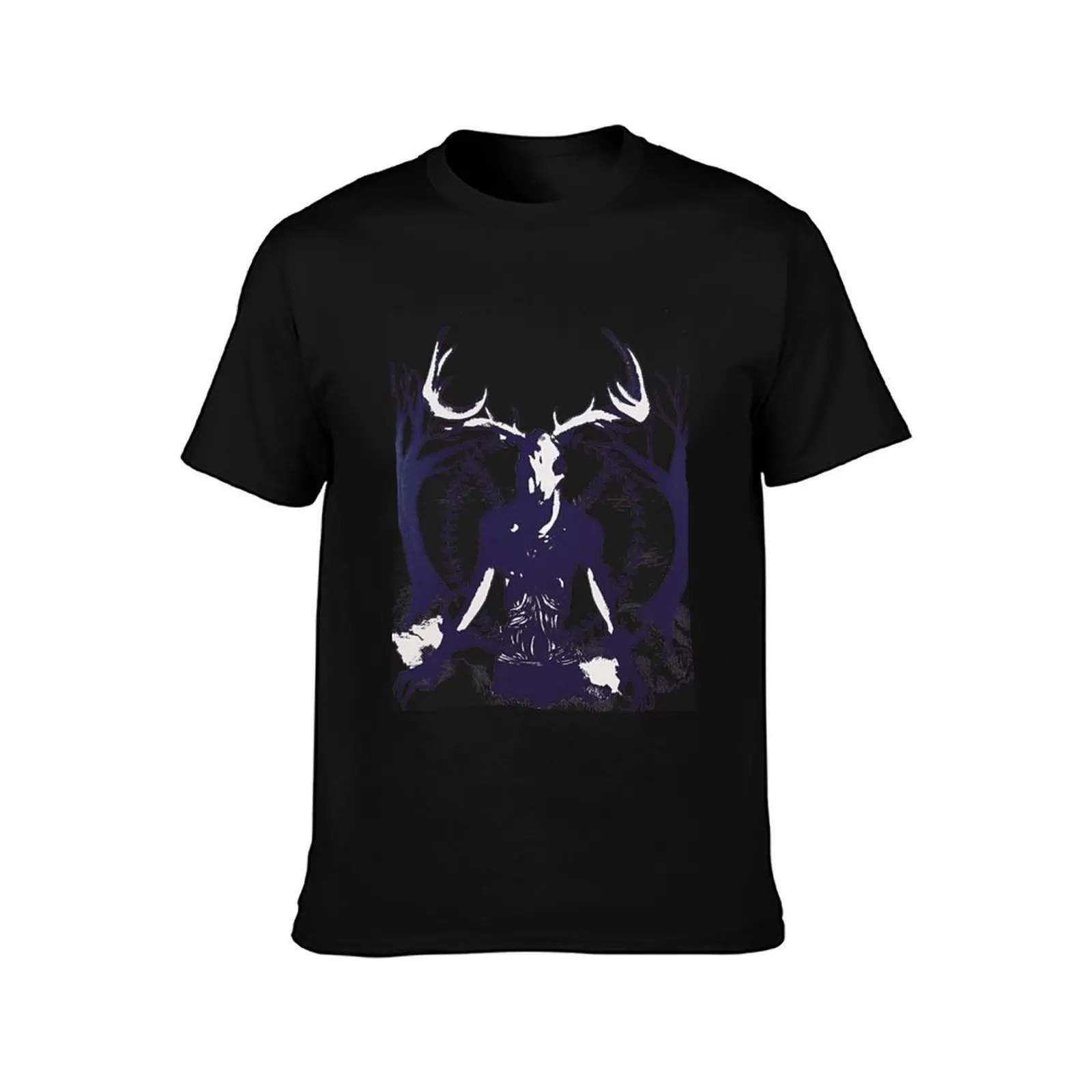 Peaceful Creature T-Shirt Basic Casual Short Sleeve Cotton Shirt T-Shirt