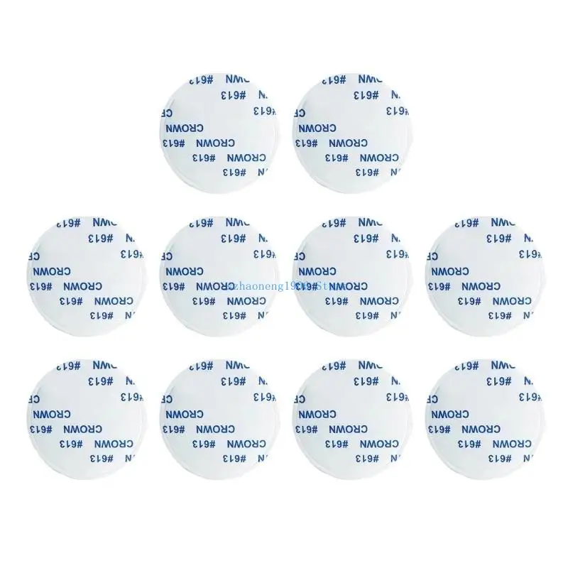 

85LF 10lots Double Sided Watch Bezel Sticker Waterproofed Sticker Fixing Watch Bezle for Various Watch Models