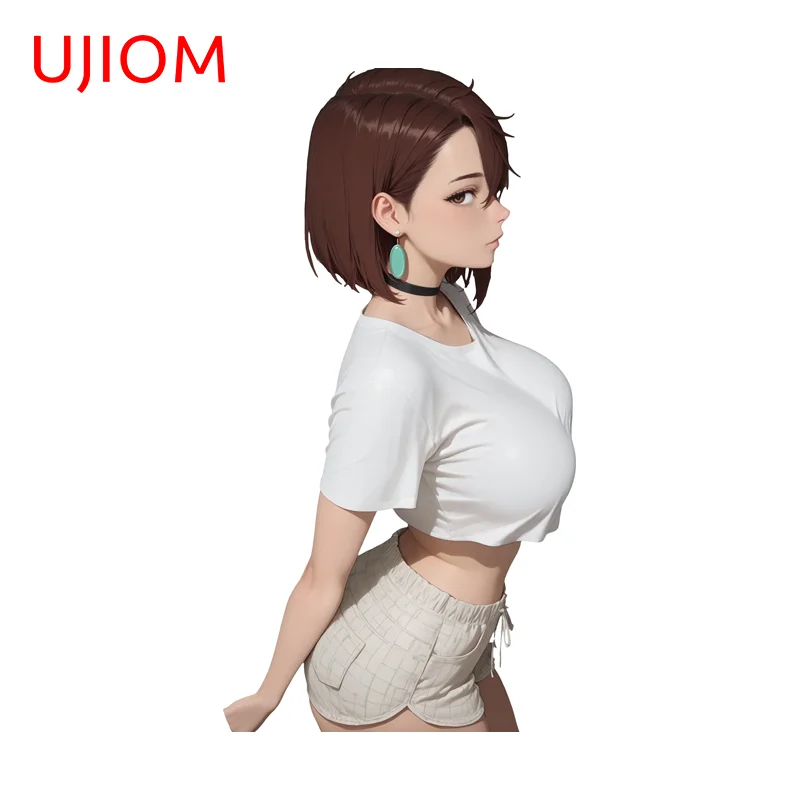 UJIOM Pretty Momo Ayase Graffiti Wall Sticker Trendy Popular Eye Catching Ingenious Hot Selling Decal Vinyl Living Room Decor