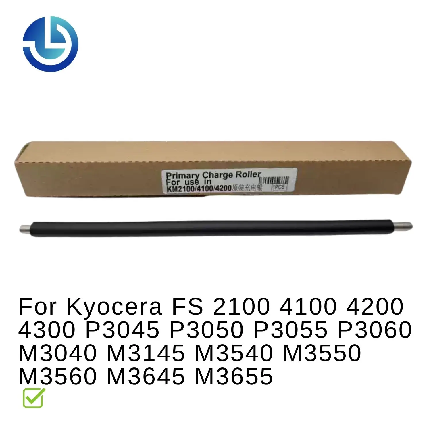 4200 Primary Charge Roller for Kyocera FS 2100 4100 4300 P3045 P3050 P3055 P3060 M3040 M3145 M3540 M3550 M3560 M3645 M3655