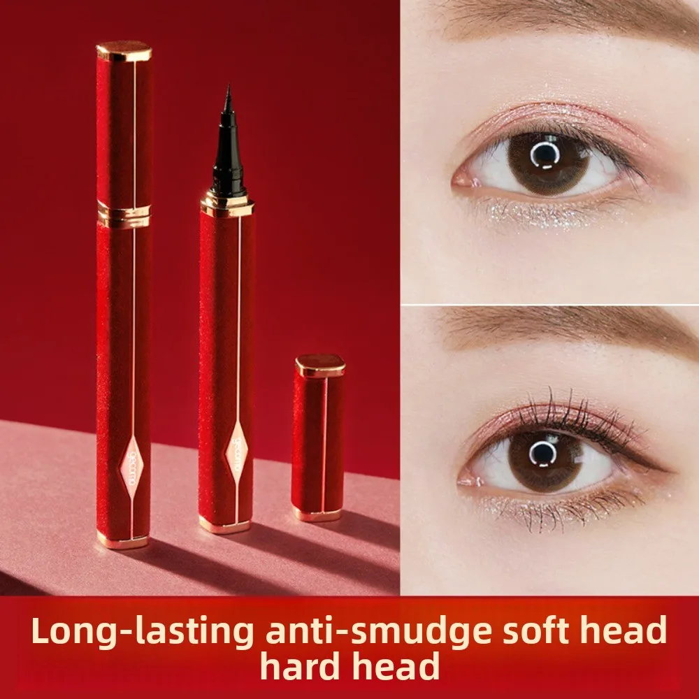 

Waterproof Red Velvet Eyeliner Pen Quick-dry Long Lasting Liquid Eyeliner Pen Smudge-proof Cosmetics Face Eyes Drawing Pen