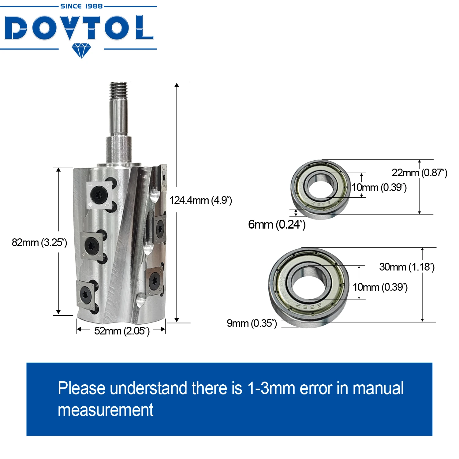 Helical เครื่องตัดเกลียวหัวเกลียวใบมีดเพลาสําหรับ Makita KP0810 (DKP181) ไม้กบ Thicknesser เครื่องกบใบมีด