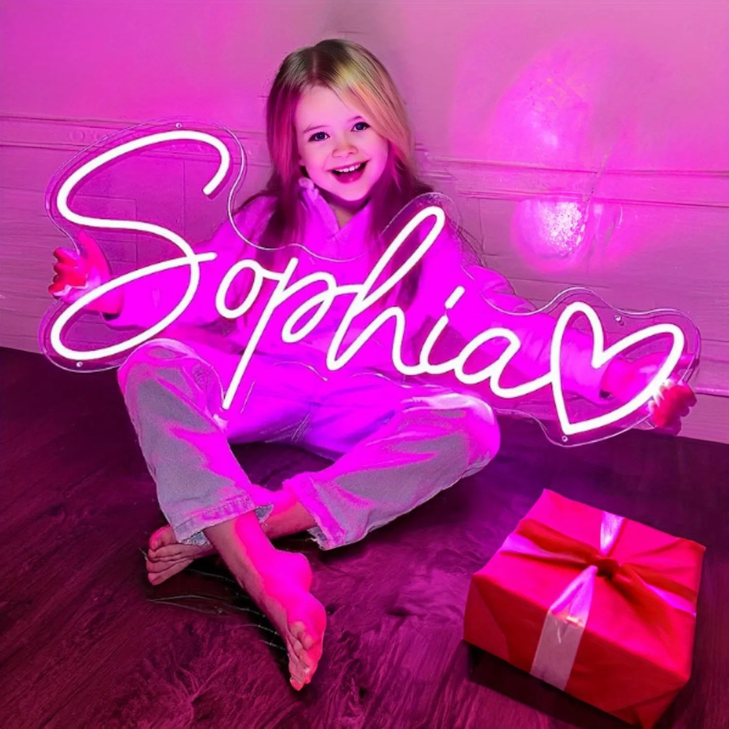 

Personalized LED Neons Custom Neon Sign USB Multi Font Color Suitable for Weddings Family Party Bedroom Wall Decoration Lights