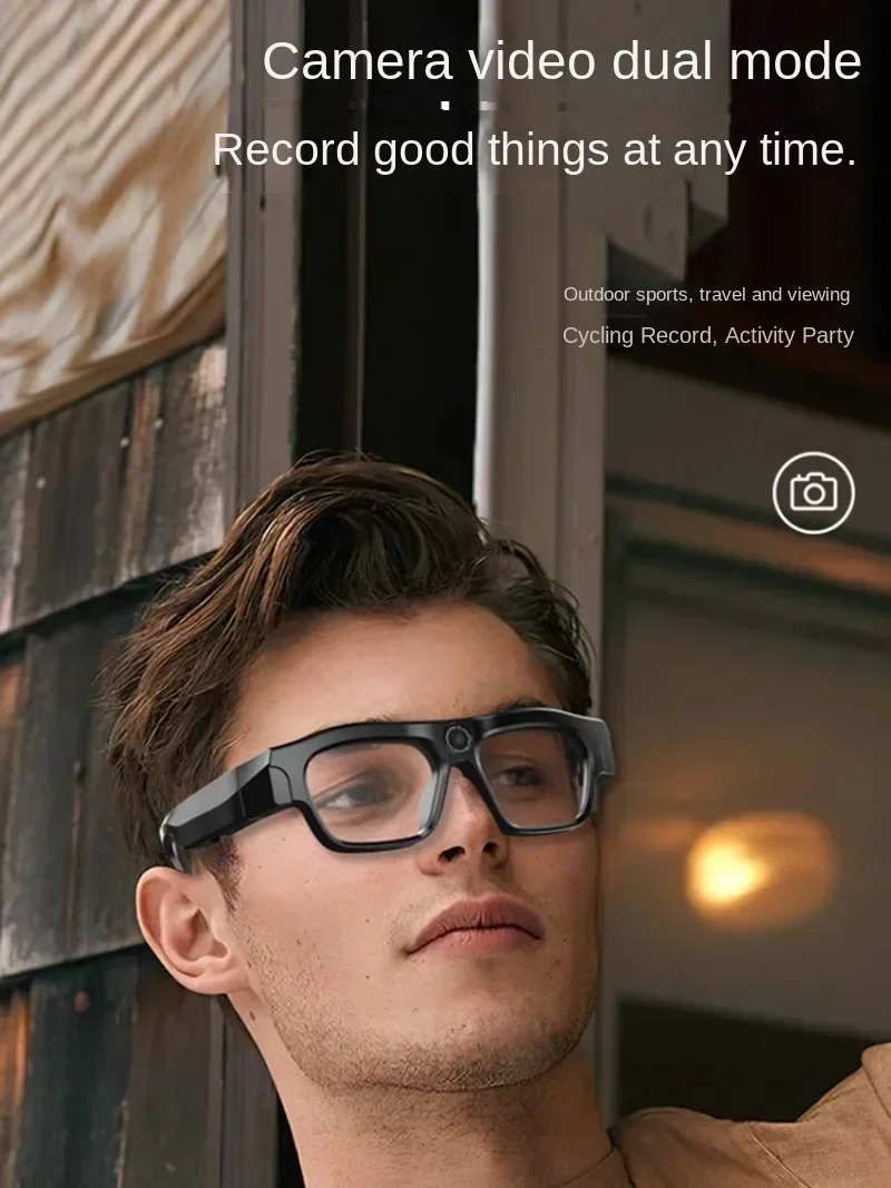 smart glasses with camera WiFi connection can shoot and record