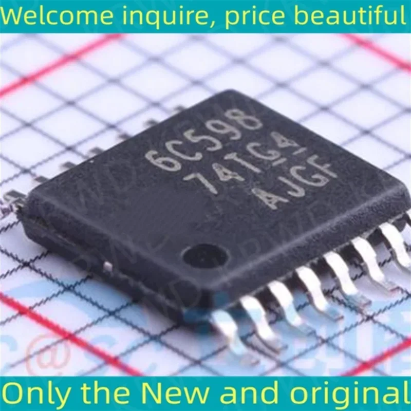 5PCS 6C598 New and Original Chip IC  TLC6C598QPWRQ1 TLC6C598QPWR TLC6C598QPW TLC6C598Q TLC6C598 SOP-16
