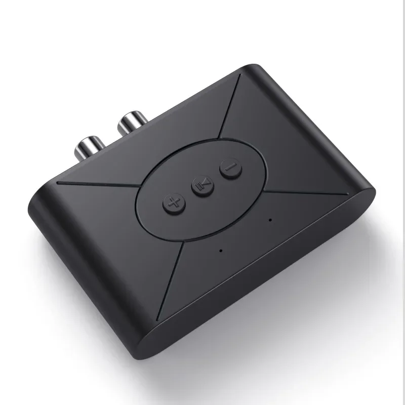 

3.5mm AUX, USB, RCA Bluetooth 5.3 Audio Receiver, NFC, BT 5.0 Wireless Adapter U - Disk with Mic for Car Kit, Speaker, Amplifier