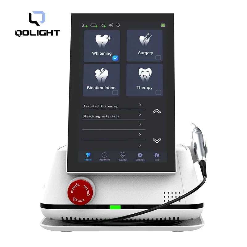 Laser portátil do diodo para a cirurgia dental, 650nm, 980nm, para a odontologia, tecido macio, odontologia, dental, tratamento oral