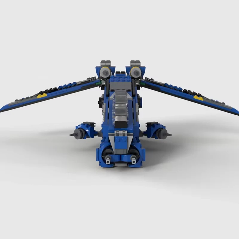 700 قطعة Moc الفيلم الشهير القتالية هليكوبتر نموذج لتقوم بها بنفسك تجميع ألعاب المكعبات هدية عيد ميلاد للأطفال