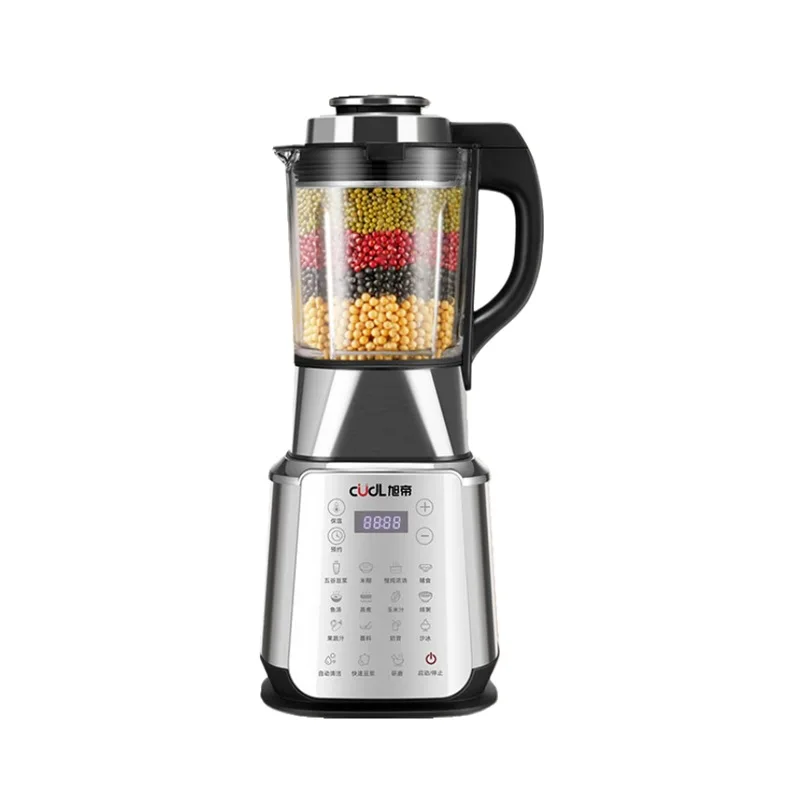 

【Hot】2025 New Household Smart Mixer Wall-Breaking 110V Soymilk Machine Detachable Blade Grinding Cup Large Capacity USB Heating