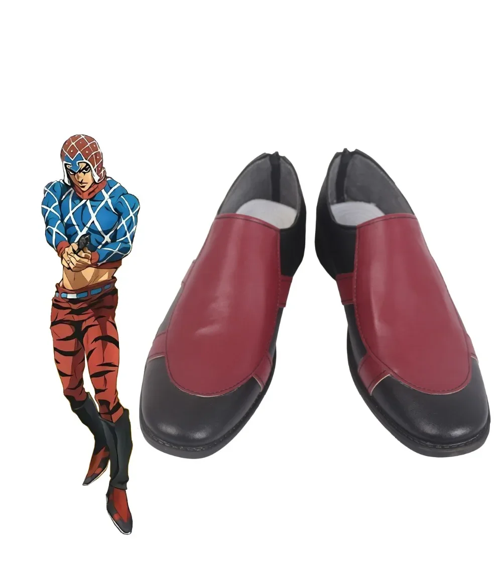 

JoJo's Bizarre Adventure Guido Mista Cosplay Boots Flat Shoes Custom Made