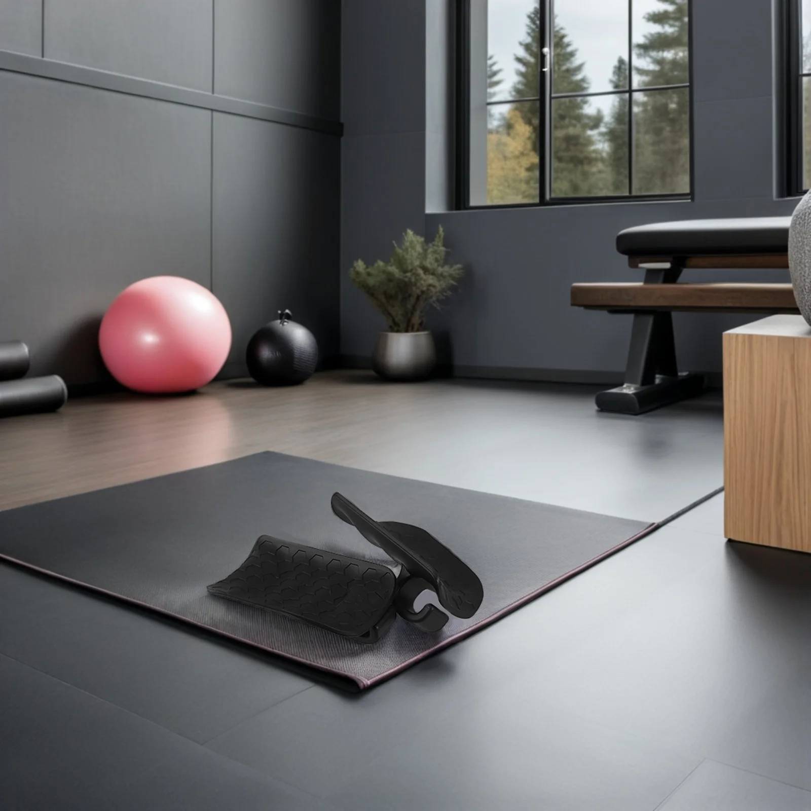 

2Pcs Silicone Non-Slip Gym Grips Ergonomic Palm Protectors Weightlifting Pull-Ups Deadlift Dumbbell Workout Pads