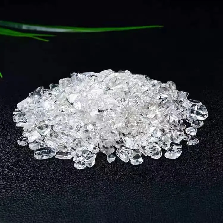 JH16* 100g Natural Stones Clear Quartz Material Crystal Gravel Stone Chips Ore Minerals Reiki Specimen Gemstones