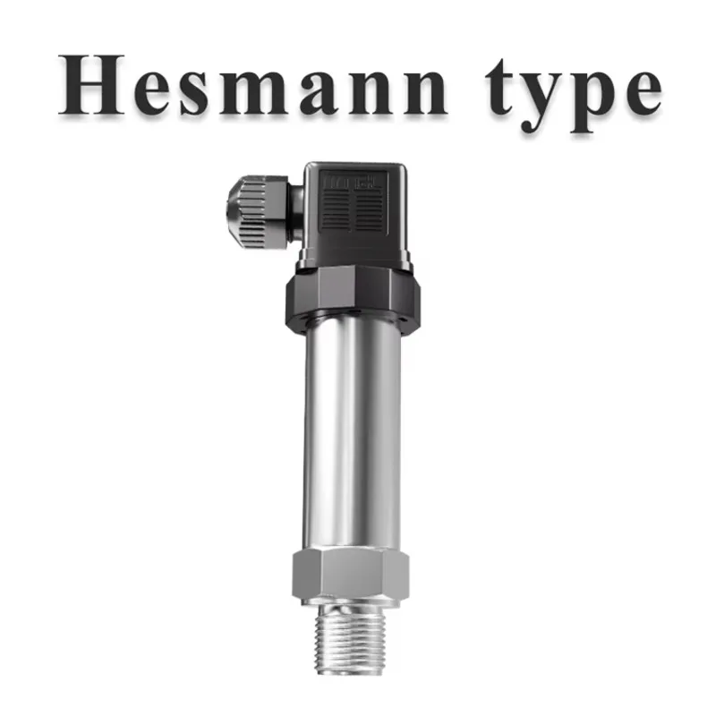 High Quality Hesmann 24V 5V 0~10V DC Wired Analog 4~20mA RS485 Pressure Transmitter -100KPA to 60MPA Electronic Pressure Sensors
