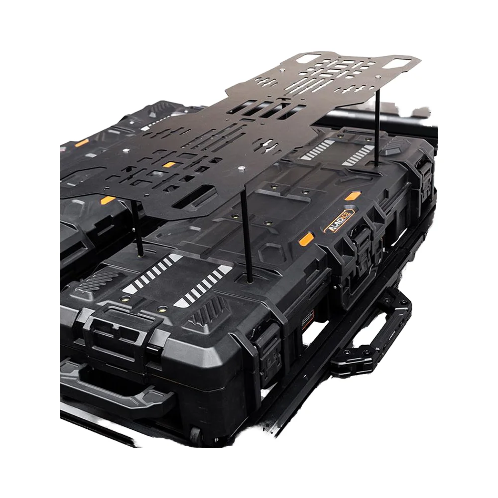 تركيب مباشر للتخييم 4WD ملحقات LLDPE صندوق سقف السيارة عالي التحمل صندوق تخزين صندوق أدوات عالمي #1