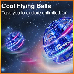 Galaxy Ball Flying Orb Ball Toy Cosmic Globe Boomerang Hover Ball Fidget Spinner Mini Drone Cool Toys Gifts for Boy 6+ Year Old