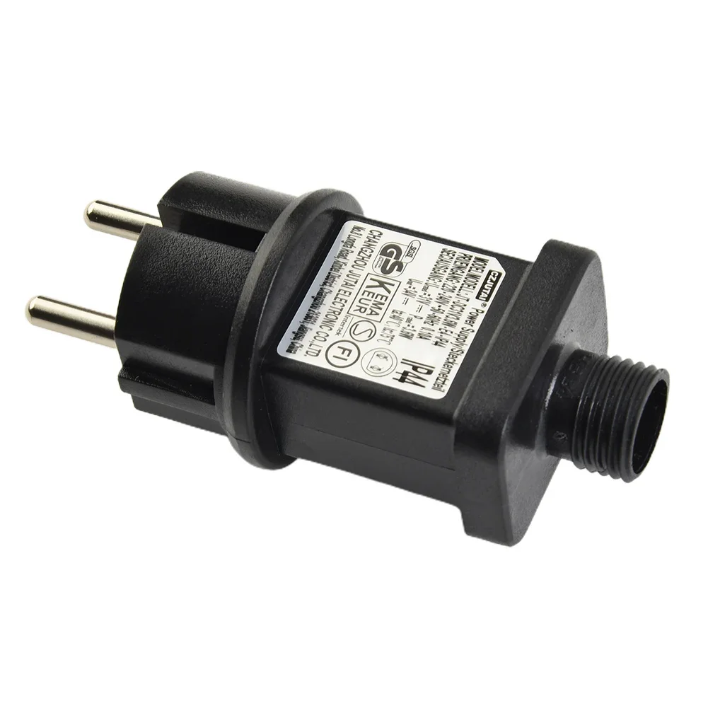 Fairy Lights Adapter zasilania 3.6VA Sterownik transformatora IP44 31V Max 3.6W do kodowanych 2-pinowych złączy Struna niskonapięciowa