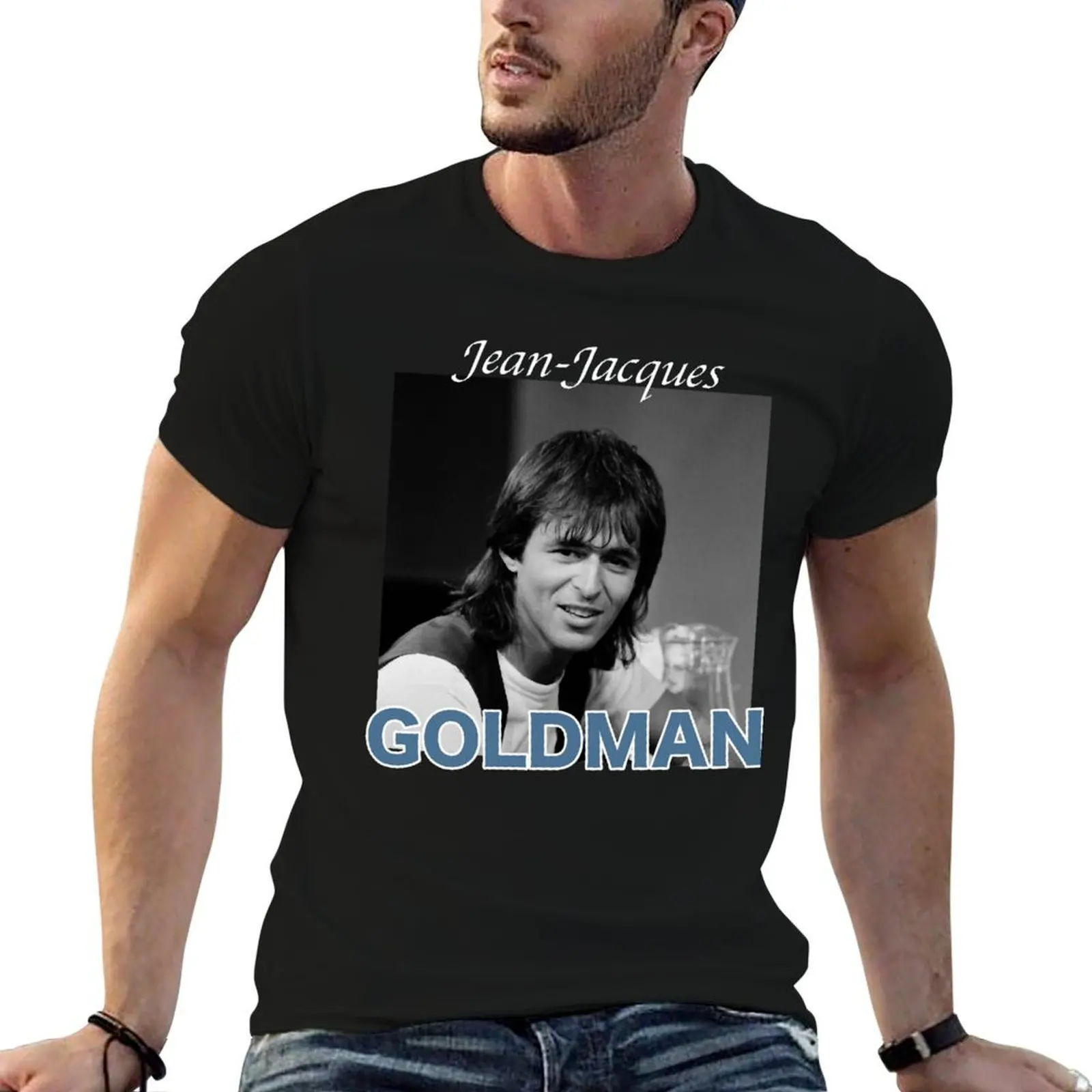 Jean-Jacques Goldman T-Shirt t shirt custom print t shirts for man graphic tees g man t shirts for men T-shirt