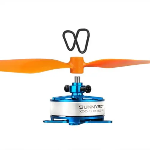 新しい Sunnysky V3 バージョン X2302 1500KV ブラシレスモーター 3P 3D 固定翼航空機マルチコプター用