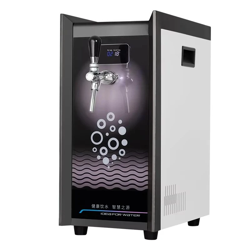 

Commercial stainless steel manual desktop soda water dispenser for direct hotel use