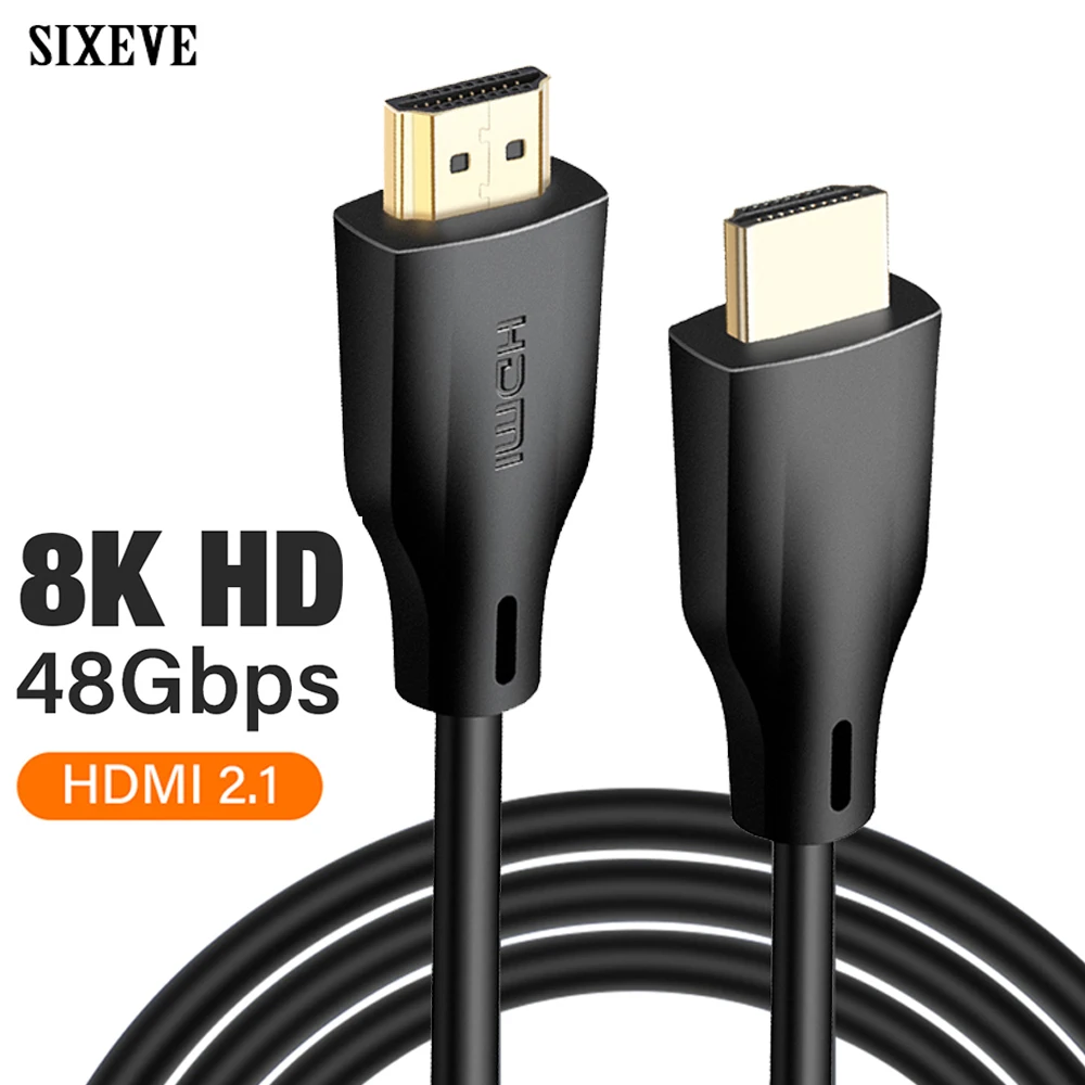 Certified 8K HDMI 2.1 Cable 48Gbps High Speed ARC HDR HDCP 3m 5m Long Cord For PS5 Xbox series X S Xiaomi TV Stick 4K 60HZ 120HZ