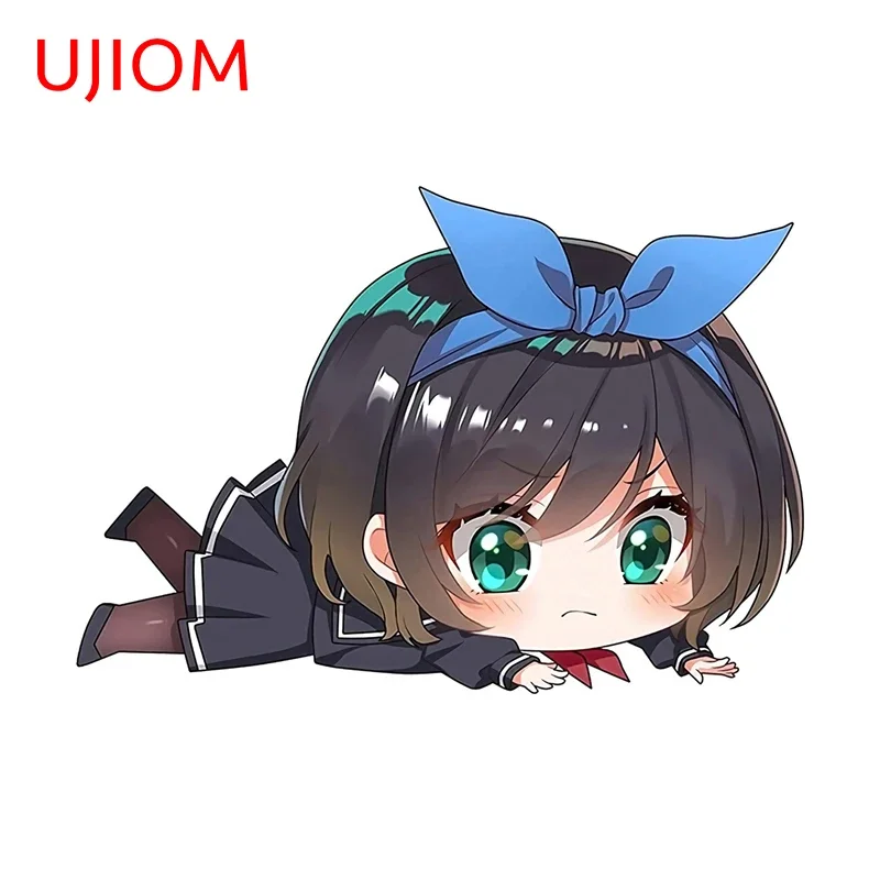 UJIOM Q Edition Chizuru Mizuhara Prone Posture Wall Sticker Hot Selling Cute Bookshelf Decal Suitable For Computer Case Decor