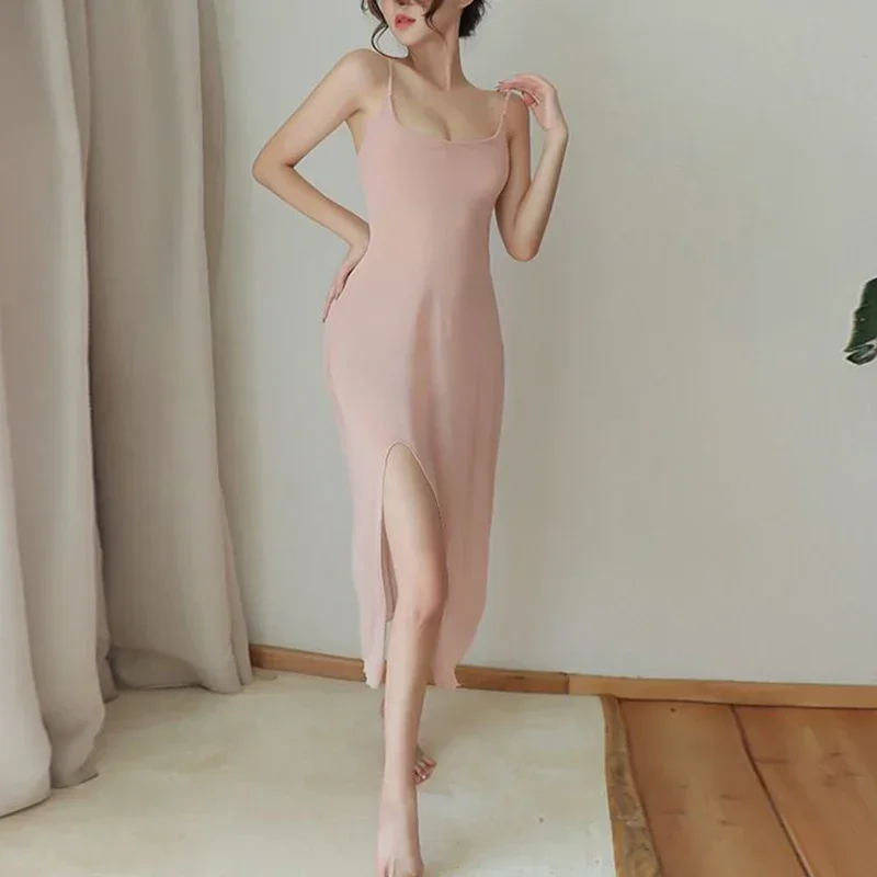 

Женские топы, платье-комбинация, сексуальное женское белье, женское нижнее белье с бретелями, сексуальное женское длинное платье под платьем, однотонная нижняя юбка