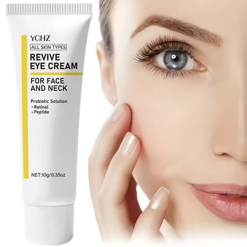 Peptide Eye Cream, Rich in Collagen, Retinol, Peptides, and Hyaluronic Acid Complex, Specifically Designed for Skin Care. It Helps Tighten the Skin and Reduce Fine Lines.