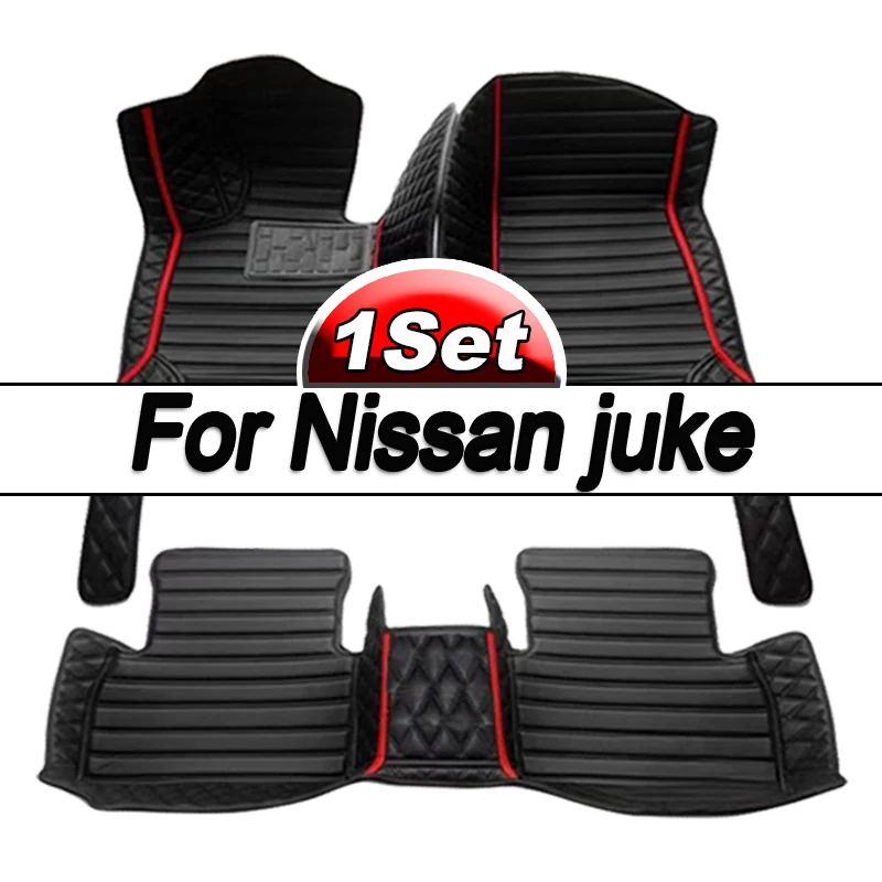 Customized Artificial Leather Car Floor Mat For Nissan juke 2011 2012 2013 2014 2015 Protect Your Vehicle\'s Interior Accessory