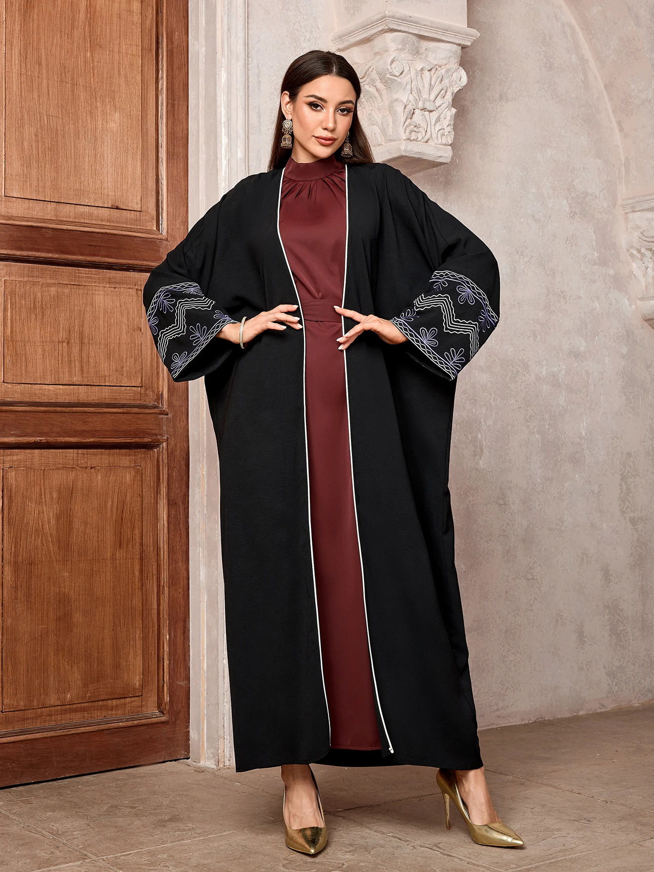 

Ramadan Abaya Turkey Islam Arabic Muslim Long Dress African Dresses For Women Clothing Robe Musulmane Femme Clothes UAE 2025 New