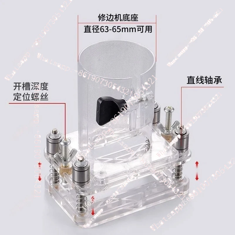 Positioning Slot Locator, Door Cabinet, Door Frame, Router, Hinge Installation, Door Hinge Template, Hole Guide Fixture