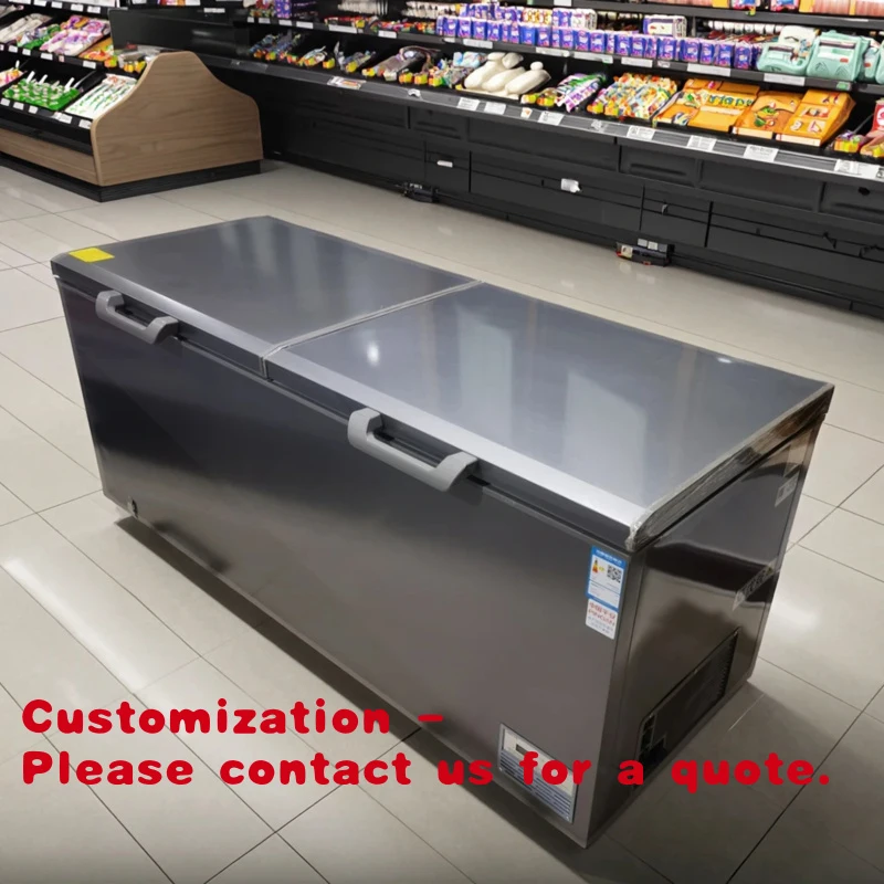 

Customize.1.98m Commercial Refrigeration Equipment Chest Refrigerator Upright Combor Glass Sliding