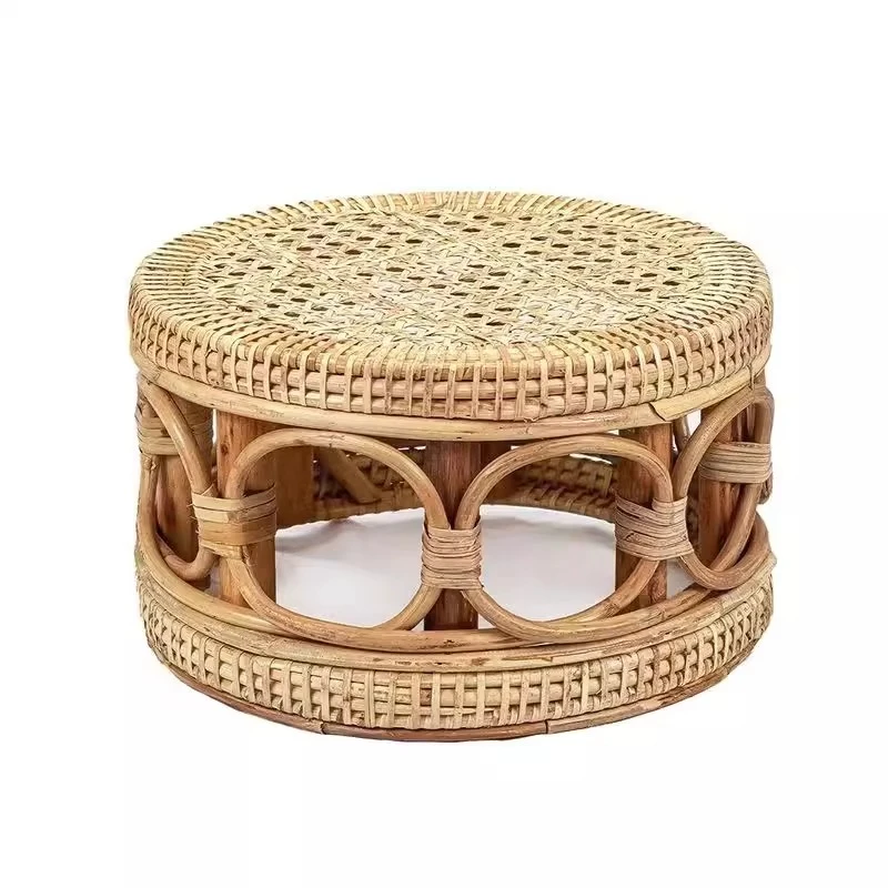 สตูลหวายแฮนด์เมด, สตูลขั้นบันไดข้างโซฟา, ม้านั่งขนาดเล็กพม่า, สตูลตกแต่งห้องนั่งเล่น, สตูลรองเท้าเด็ก