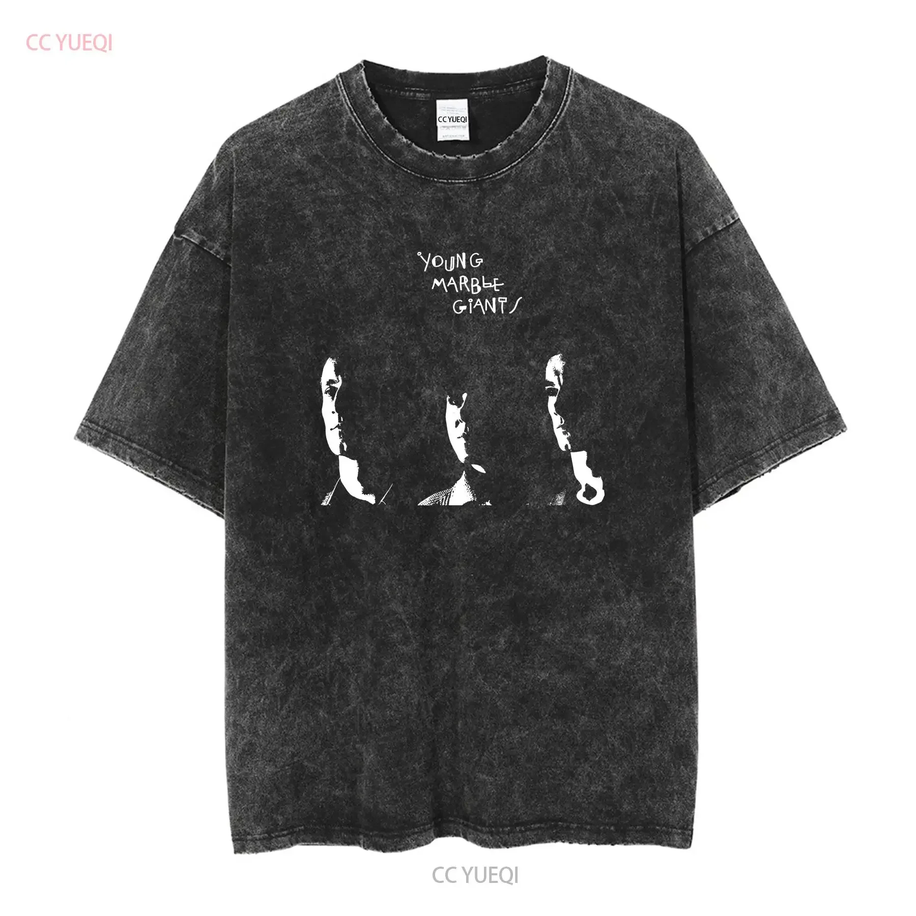 young marble giants T Shirt post punk vintage Washed Soft Casual Comfortable Stylish designer clothes Slightly graphic fashion