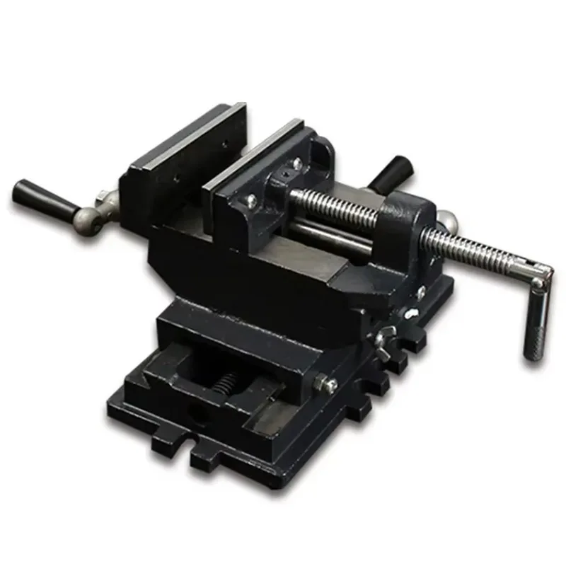 

Heavy-duty Cast Iron Cross Slide Vise Press Vice for Pipe Steel Wire