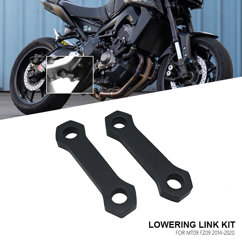 Rear Suspension Rising Link Lowering Links For Yamaha MT09 FZ09 MT-09 TRACER SP XSR900 FJ09 2014-2020 2017 2018 2019 Motorcycle