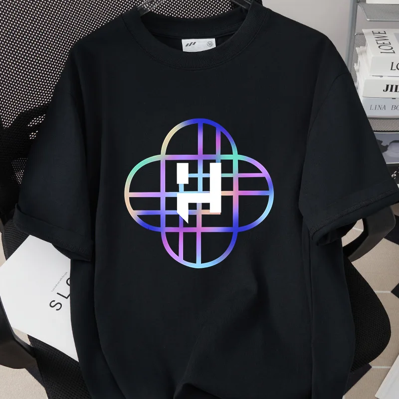 

Hunters Anime Graphic Tops Aesthetic Clothes Print Women T-Shirt Harajuku Fashion Streetwear Tees Demon Aesthetic Clothes Casual