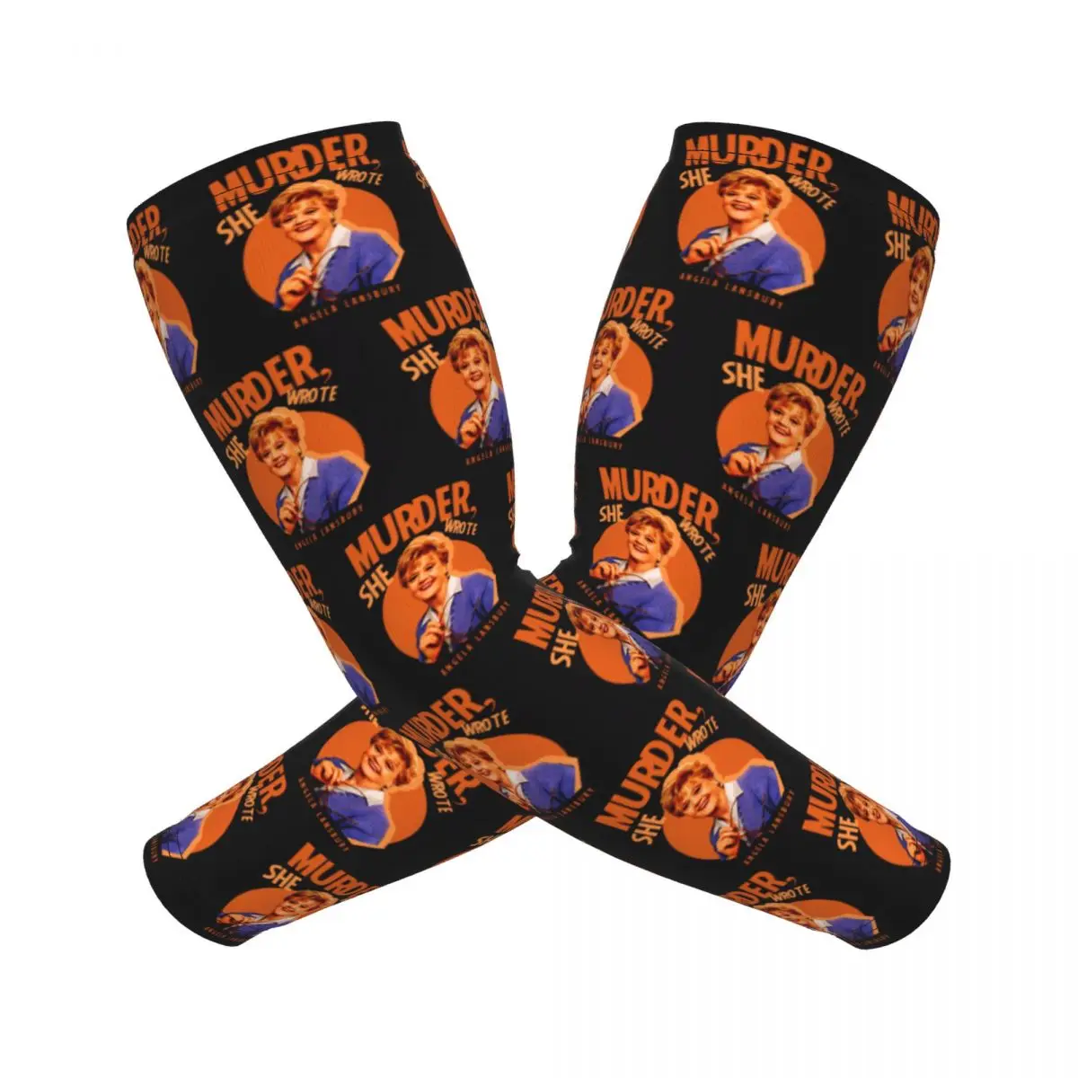 Murder She Wrote 팔토시 남녀공용 자외선 차단 타투 커버업 스포츠 쿨링 사이클링