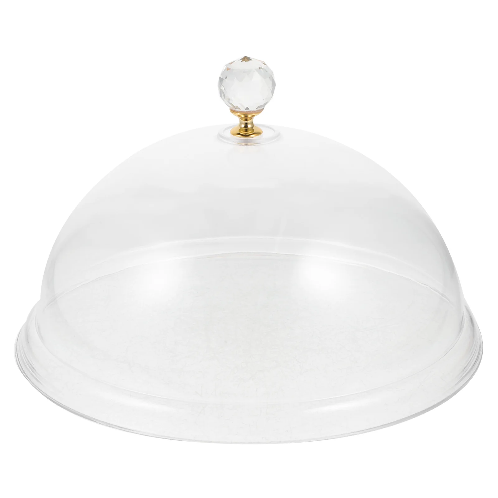 

Dish Cover Cake Covers Stand Lid Round Food Clear Dome Baked Goods Protector Transparent Reusable