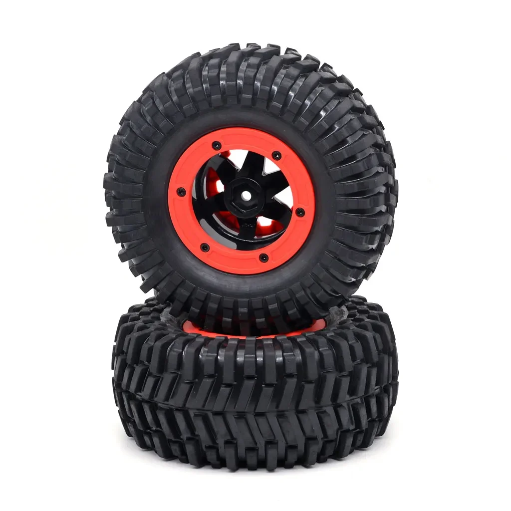 1:10 RC Remote Control Model Cars Short-course Truck Tire Off-road vehicle Buggy Tires Wheel Wheels Huanqi 727 REMO Parts